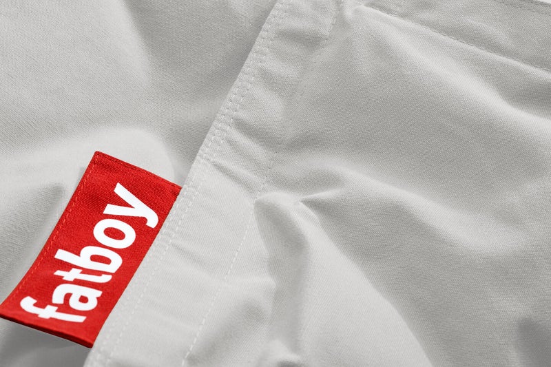 Fatboy Junior Soft Canvas Indoor Bean Bag | Made from 100% recycled polyester | Uniquely designed with children in mind | Durable, Tear & Wear resistant fabric | 100 x 130 cm - Cool Grey - Image 4